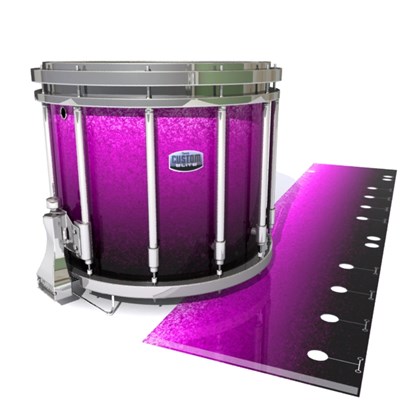 Dynasty Custom Elite Snare Drum Slip - Imperial Purple Fade (Purple) (Pink)