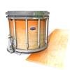 Dynasty Custom Elite Snare Drum Slip - Maple Woodgrain Orange Fade (Orange)