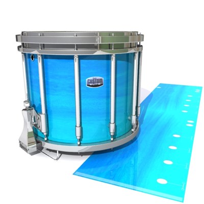 Dynasty Custom Elite Snare Drum Slip - Neptune Stain (Blue)