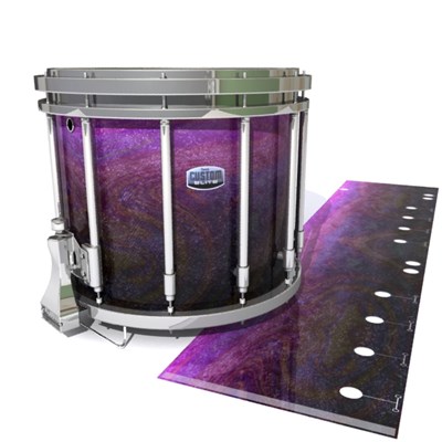 Dynasty Custom Elite Snare Drum Slip - Purple Dream Fade (Purple)
