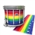 Dynasty Custom Elite Snare Drum Slip - Rainbow Stripes (Themed)