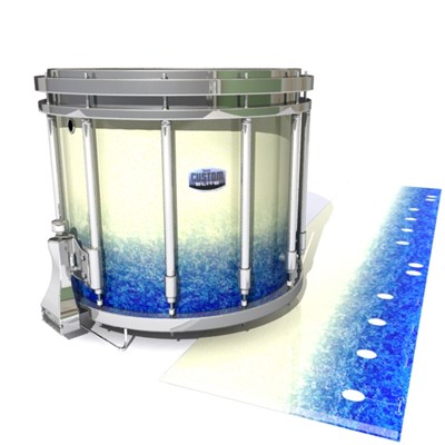 Dynasty Custom Elite Snare Drum Slip - Vanilla Beach (Blue)
