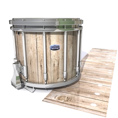 Dynasty Custom Elite Snare Drum Slip - Vertical Planks (Themed)