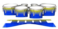 Dynasty 1st Generation Tenor Drum Slips - Afternoon Fade (Blue)