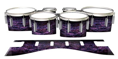 Dynasty 1st Generation Tenor Drum Slips - Alien Purple Grain (Purple)