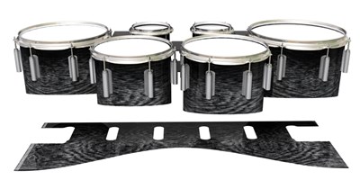 Dynasty 1st Generation Tenor Drum Slips - Ashy Grey Rosewood (Neutral)