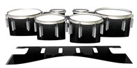 Dynasty 1st Generation Tenor Drum Slips - Asphalt (Neutral)