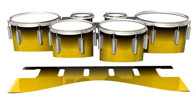 Dynasty 1st Generation Tenor Drum Slips - Aureolin Fade (Yellow)