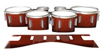 Dynasty 1st Generation Tenor Drum Slips - Autumn Fade (Orange)