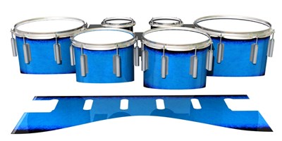 Dynasty 1st Generation Tenor Drum Slips - Bermuda Blue (Blue)