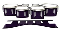 Dynasty 1st Generation Tenor Drum Slips - Black Cherry (Purple)
