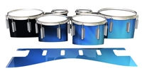 Dynasty 1st Generation Tenor Drum Slips - Blue Light Rays (Themed)