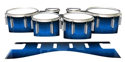 Dynasty 1st Generation Tenor Drum Slips - Cayman Night (Blue)