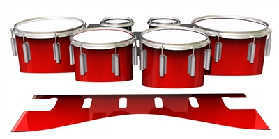 Dynasty 1st Generation Tenor Drum Slips - Cherry Pickin' Red (Red)