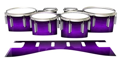 Dynasty 1st Generation Tenor Drum Slips - Distant Galaxy Fade (Purple)