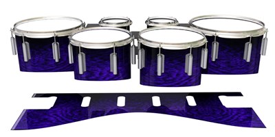 Dynasty 1st Generation Tenor Drum Slips - Electric Purple Rosewood (Purple)