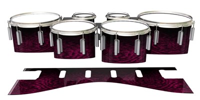 Dynasty 1st Generation Tenor Drum Slips - Festive Pink Rosewood (Pink)