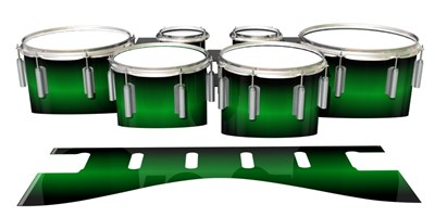 Dynasty 1st Generation Tenor Drum Slips - Green Machine (Green)