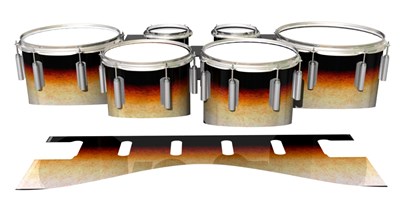 Dynasty 1st Generation Tenor Drum Slips - Historic Dawn (Orange)