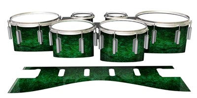 Dynasty 1st Generation Tenor Drum Slips - Hulk Green (Green)