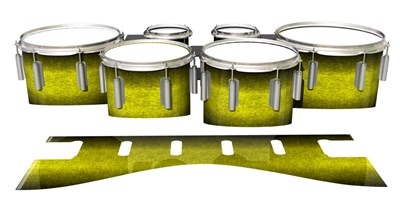 Dynasty 1st Generation Tenor Drum Slips - Lemon Gold (Yellow)