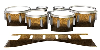 Dynasty 1st Generation Tenor Drum Slips - Mojave Burl (Neutral)