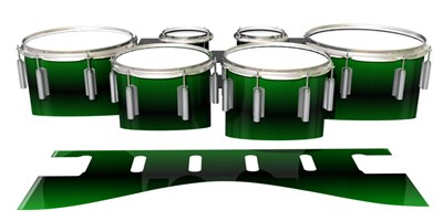 Dynasty 1st Generation Tenor Drum Slips - Molecular Green Fade (Green)