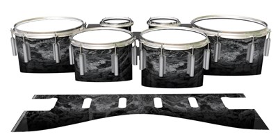 Dynasty 1st Generation Tenor Drum Slips - Mountain GEO Marble Fade (Neutral)