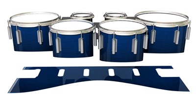 Dynasty 1st Generation Tenor Drum Slips - Navy Blue Stain (Blue)