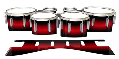 Dynasty 1st Generation Tenor Drum Slips - Red Line Red (Red)
