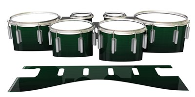 Dynasty 1st Generation Tenor Drum Slips - Sea Slate Maple (Green)
