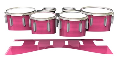 Dynasty 1st Generation Tenor Drum Slips - Sunset Stain (Pink)