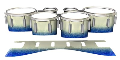 Dynasty 1st Generation Tenor Drum Slips - Vanilla Beach (Blue)