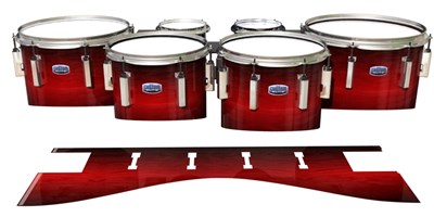Dynasty Custom Elite Tenor Drum Slips - Active Red (Red)