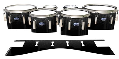 Dynasty Custom Elite Tenor Drum Slips - Asphalt (Neutral)