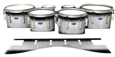 Dynasty Custom Elite Tenor Drum Slips - Black Magic Fade (Neutral)