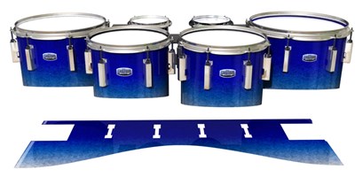 Dynasty Custom Elite Tenor Drum Slips - Blue Wonderland (Blue)