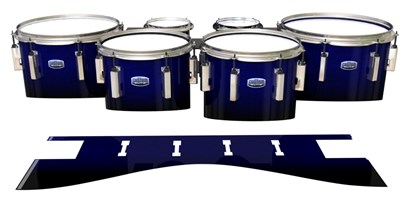 Dynasty Custom Elite Tenor Drum Slips - Deep Dark Sea (Blue)