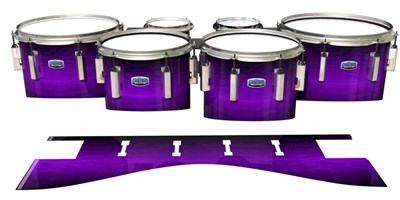 Dynasty Custom Elite Tenor Drum Slips - Distant Galaxy Fade (Purple)