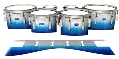 Dynasty Custom Elite Tenor Drum Slips - Glacier Blue (Blue)