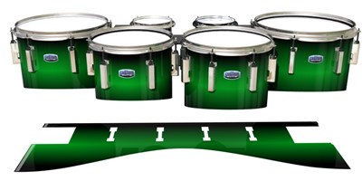 Dynasty Custom Elite Tenor Drum Slips - Green Machine (Green)