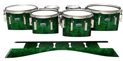 Dynasty Custom Elite Tenor Drum Slips - Hulk Green (Green)