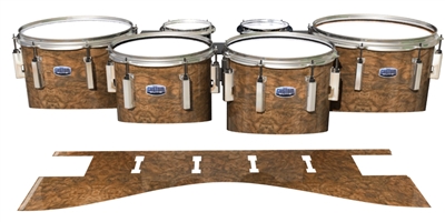 Dynasty Custom Elite Tenor Drum Slips - Oak Burl (Neutral)