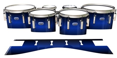 Dynasty Custom Elite Tenor Drum Slips - Paradise Night (Blue)