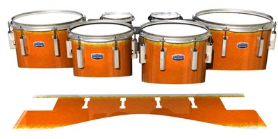 Dynasty Custom Elite Tenor Drum Slips - Sunkiss (Orange)