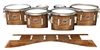 Dynasty Custom Elite Tenor Drum Slips - Thuya Burl (Neutral)