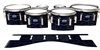 Dynasty Custom Elite Tenor Drum Slips - Wave Brush Strokes Navy Blue and Black (Blue)