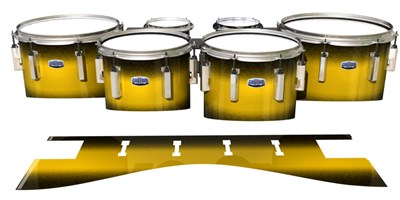 Dynasty Custom Elite Tenor Drum Slips - Yellow Sting (Yellow)