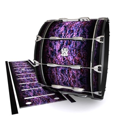 Ludwig Ultimate Series Bass Drum Slips - Alien Purple Grain (Purple)
