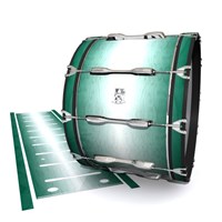 Ludwig Ultimate Series Bass Drum Slips - Alpine Fade (Green)